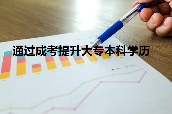 通過成考提升大專本科學(xué)歷